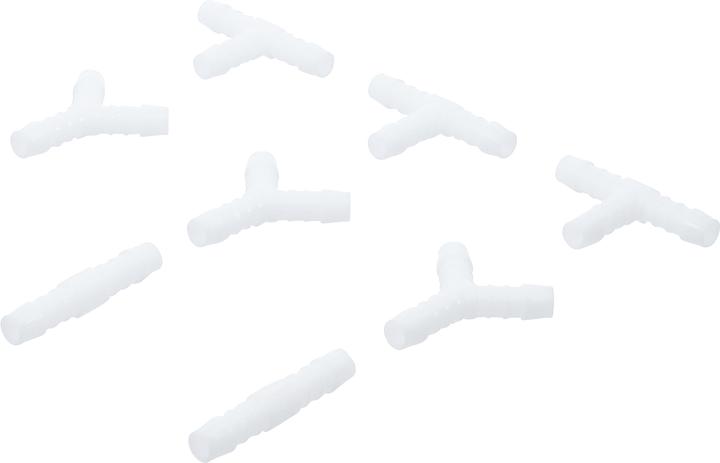 Actual product image BGS Hose Connector Assortment Fuel Resistant 10 mm 8 pcs. (Hose connector, 10 mm)