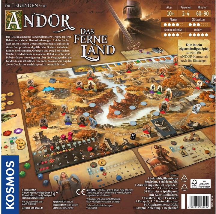 Produktbild Kosmos Die Legenden von Andor - Das ferne Land (Deutsch)