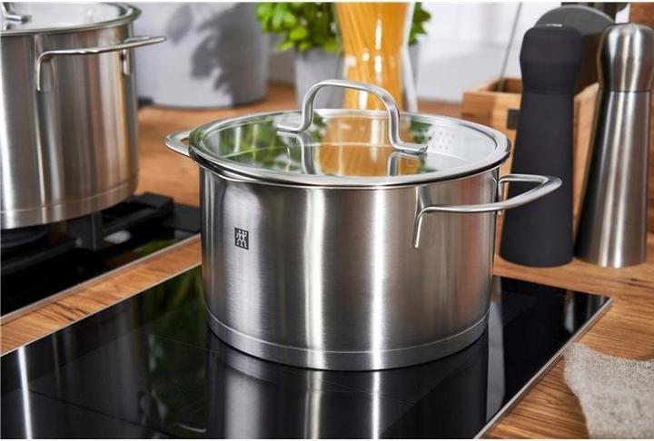 Actual product image Zwilling 1009154 TrueFlow Cookware Set (24 cm, Pan set + pot set, Stainless steel)