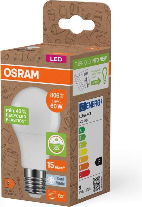 Produktbild Osram LED Pcr Lamps With Classic A (E27, 806 lm, 6 x)