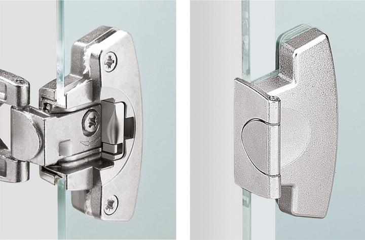 Produktbild Hettich Zierkappen für Glastüren zu Selekta Pro 2000 (1 Stk.)
