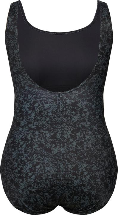 Produktbild Ulla Popken Badeanzug, gemustert, ohne Softcups, Raffung (62)