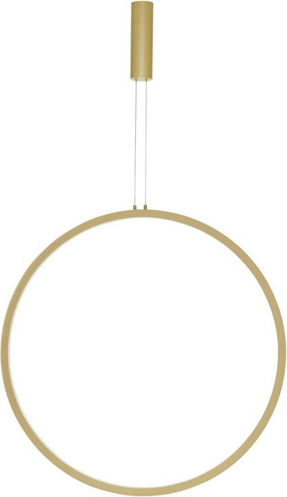 Image du produit Nova Luce CHANGE LED Suspension laiton 48W blanc chaud 200x80,7cm dimmable 9070170