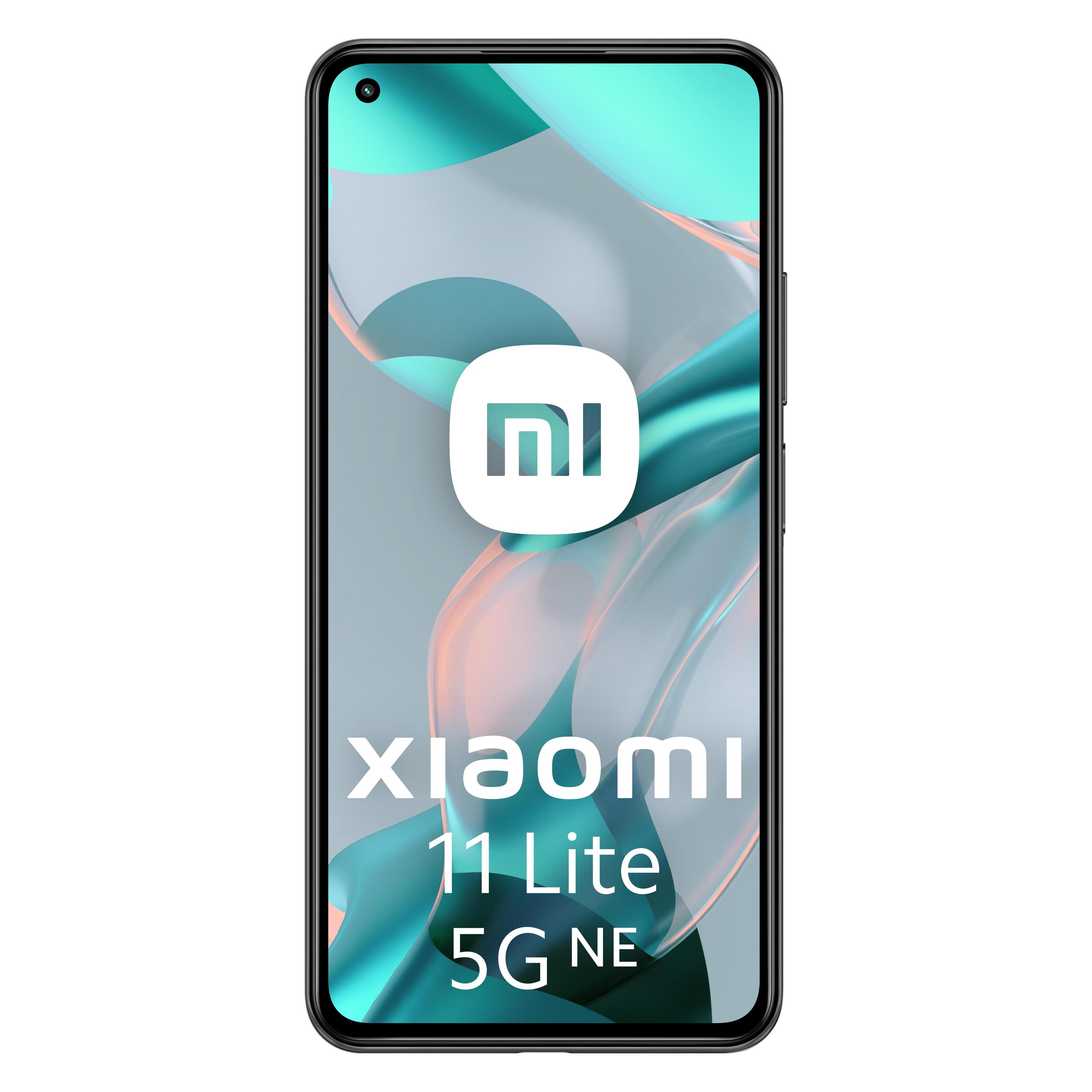 Xiaomi 11 Lite 5G NE (128 GB, Truffle Black, 6.55", Dual SIM, 5G), Smartphone, Schwarz