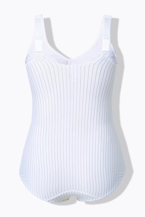 Actual product image Ulla Popken Pinstripe Shaping Bodysuit (85 E)