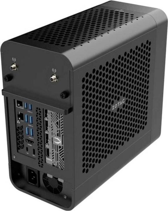Actual product image Zotac Zotac-ZBOX MAGNUS EU27507TC SFF Ultra 7 RTX5070 Ti Black W11 W11H (1000 GB, 16 GB, GeForce RTX 5070 Ti)