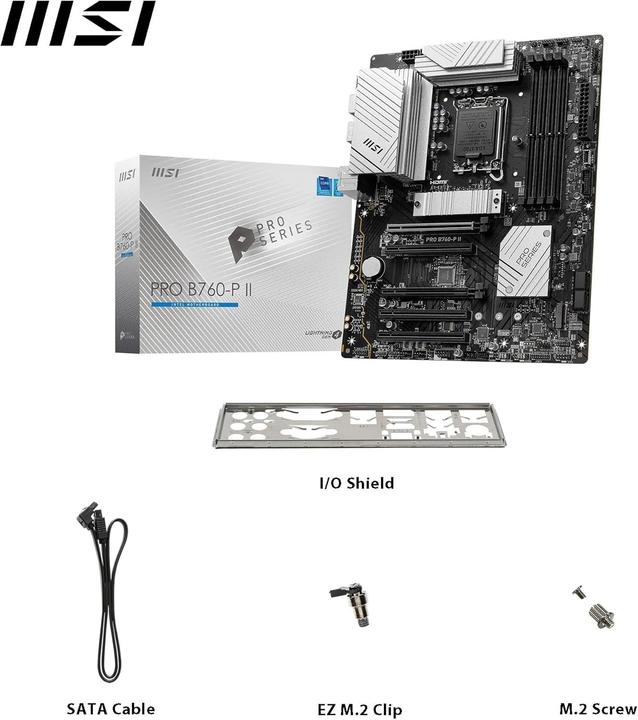 Produktbild MSI PRO B760-P II (LGA 1700, Intel B760, ATX)