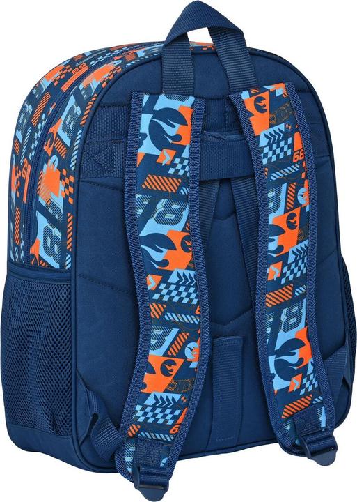 Image du produit Safta Sac à dos scolaire Hot Wheels Speed club Orange Bleu marine (32 x 38 x 12 cm) (15 l)
