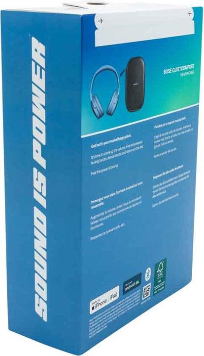 Image du produit Bose QuietComfort (ANC, 24 h, Filaire, Sans fil)