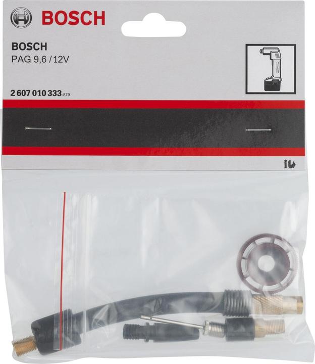 Actual product image Bosch Professional Zubehör Accessory set for compressed air pumps (Valve adapter set)