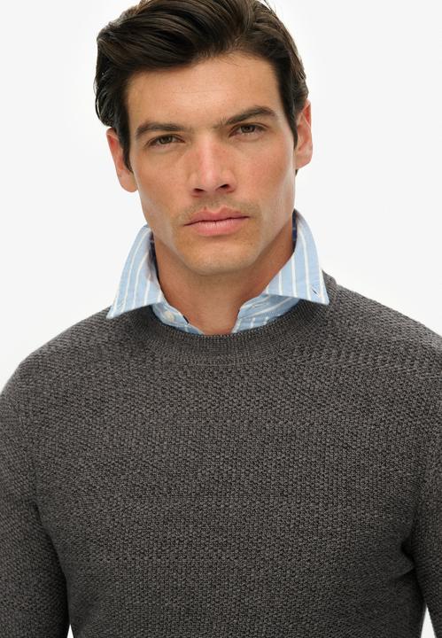 Produktbild Superdry Leichtes Baumwoll-Pullover mit Struktur (XXL)