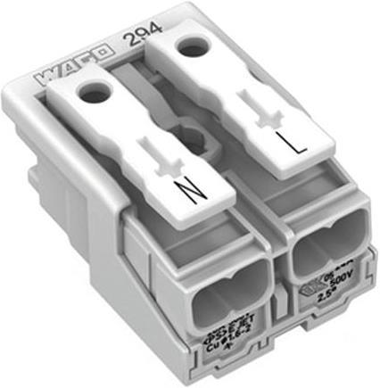 Produktbild Wago Lighting power connector, 2 pole
