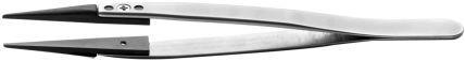 Image du produit RS PRO Plastic replaceable tip tweezers 130mm.