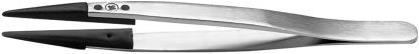 Produktbild RS PRO Plastic replaceable tip tweezers 130mm.