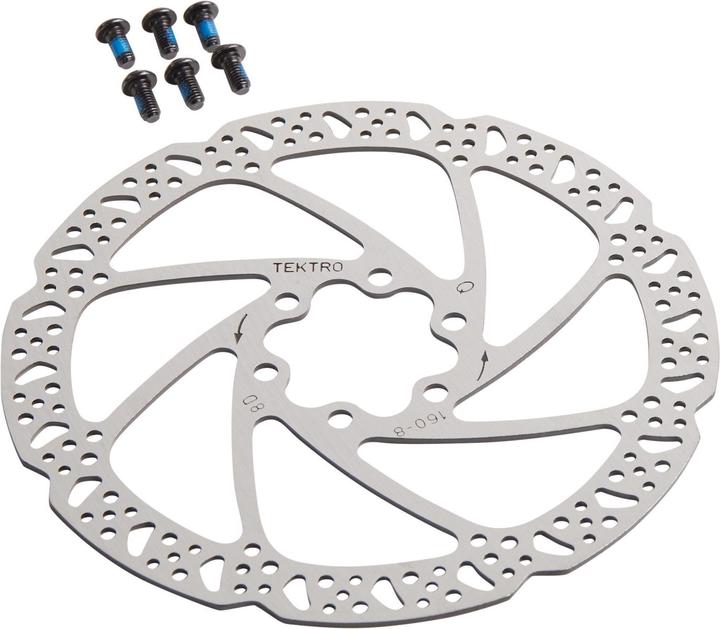 Tektro Bremsscheibe 6 Loch (160 mm)