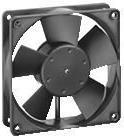 Produktbild Papst DC fan,tachometer,119x32mm 285cu.m/h 12V (119 mm, 1 x)