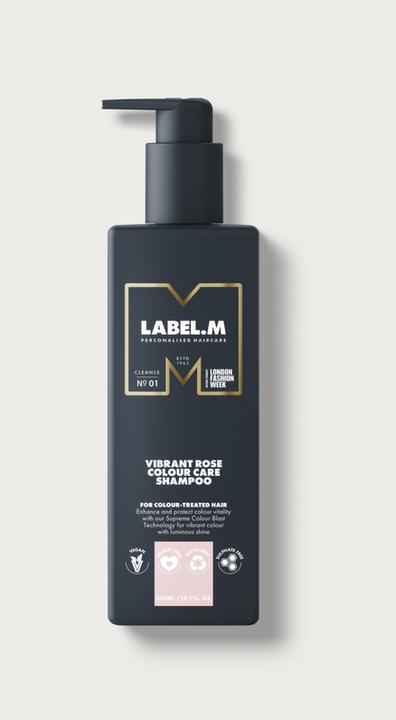 Immagine prodotto Label.M Vibrant Rose Colour Care Shampoo 300 ml (300 ml, Shampoo liquido)