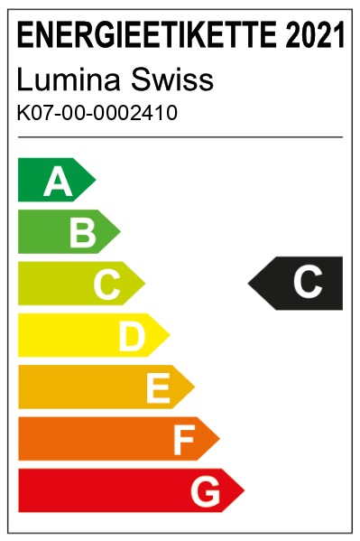Label énergétique Lumina Swiss Kit de bande LED 2m UHD Super-Bright Warm Smartpanel (Blanc chaud, 200 cm, Intérieur)
