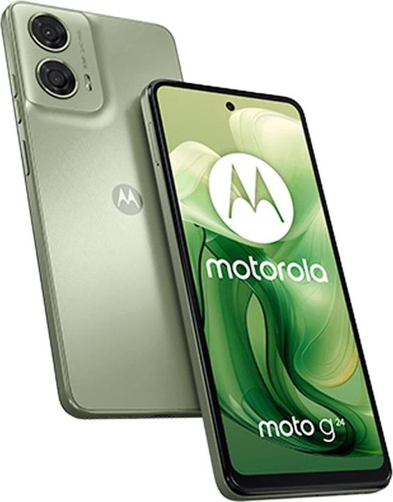 Produktbild Motorola Moto G24 (128 GB, Ice Green, 6.56", Dual SIM, 4G)