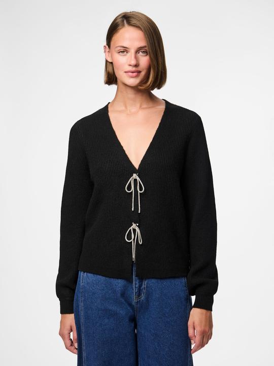 Produktbild Pieces PCANNA SCHLEIFEN Strickjacke (L)