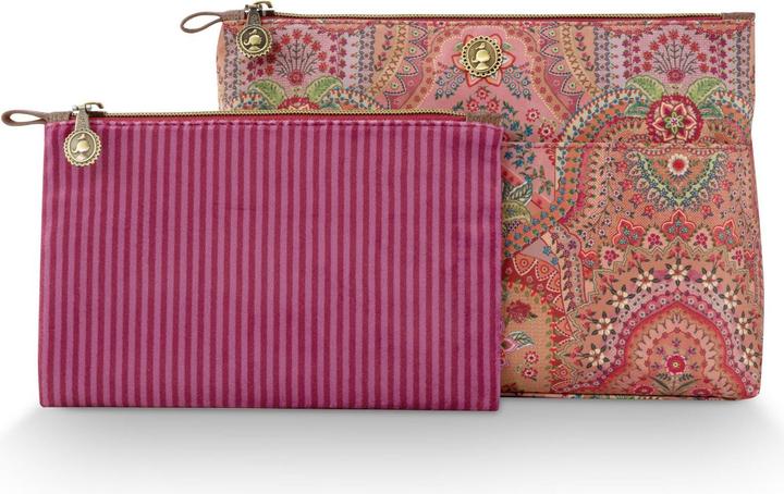 Produktbild PIP Studio Caryn Kosmetiktasche Combi Jabali rot 26cm