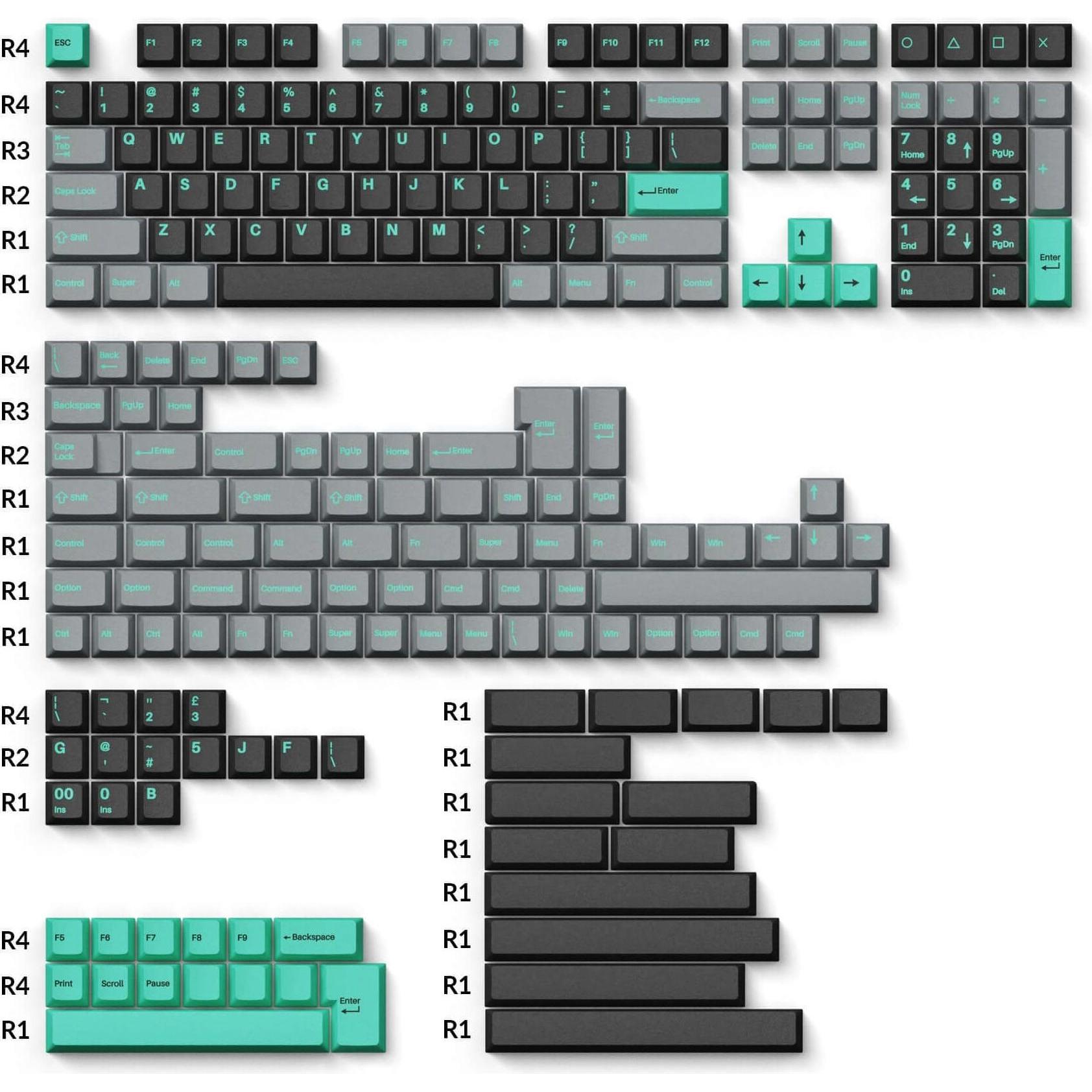 Keychron Hacker (PBT-16)