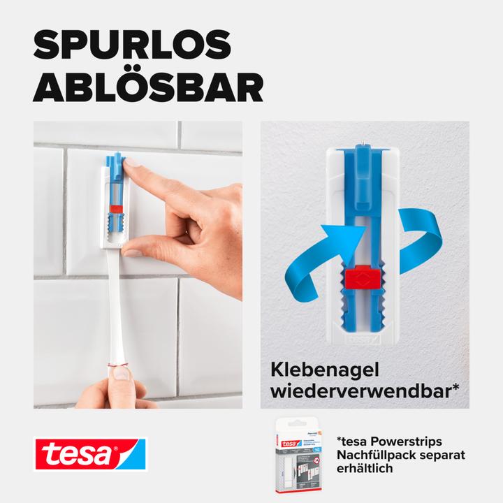 Produktbild tesa Klebenagel für Fliesen & Metall, ideal für Leinwand & Keilrahmen