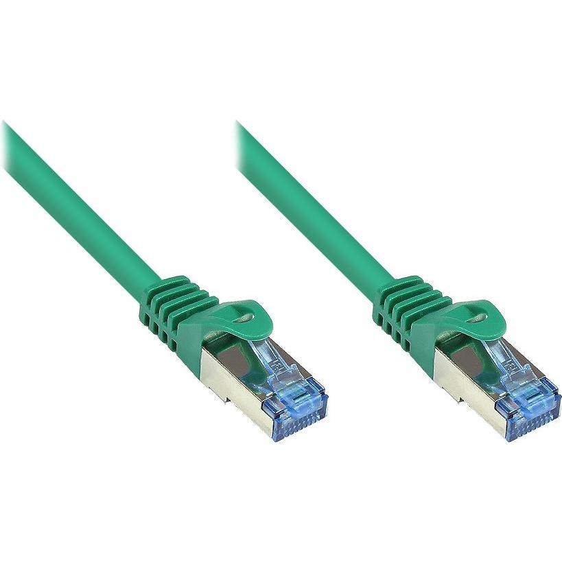 Exsys Patchkabel, Cat. 6, S/FTP, PiMF, PVC, 250MHz, orange, 0,5m (S/FTP, CAT6a, 0.50 m), Netzwerkkabel
