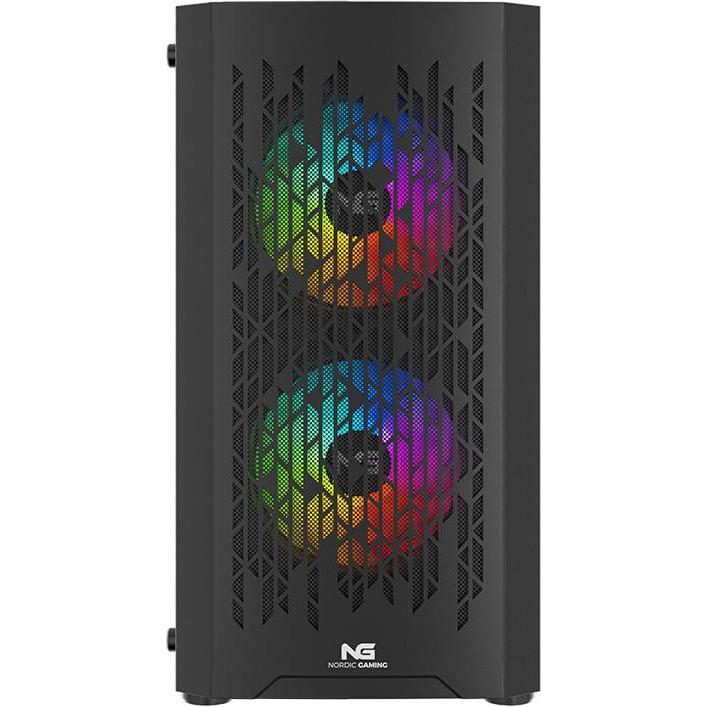 Thumbnail - Nordic Gaming Fenris (Mini-ATX, mATX), PC Gehäuse, Schwarz