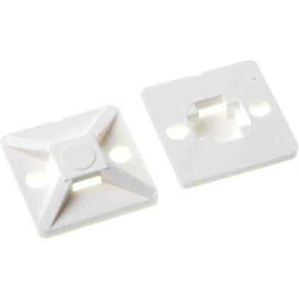 HellermannTyton, Kabelbinder, Befestigungssockel MB3 natur (Befestigungsschlaufen, 19 mm, 100 Stk.)