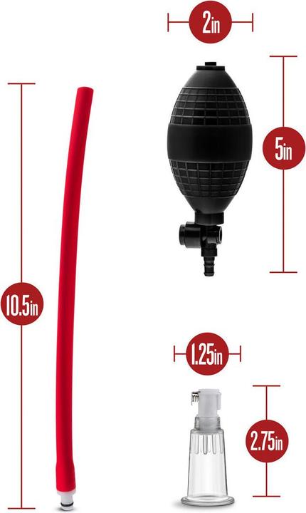 Produktbild Blush Klitorispumpsystem fÃ¼r AnfÃ¤nger Schwarz