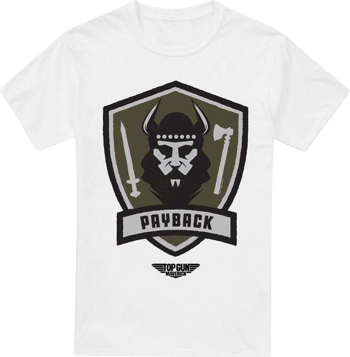 Actual product image Top Gun Mens Payback Logo T-Shirt