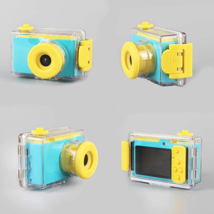 Actual product image Kriogor Kids Waterproof Digital Camera (Blue)
