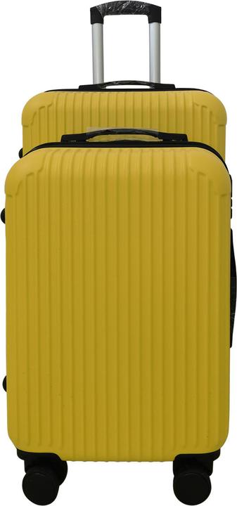 Produktbild NTK-Collection Hartschalenkoffer 2er-Set Frenzi Gelb (80 l, M (50 - 90l), L (90 - 115l))