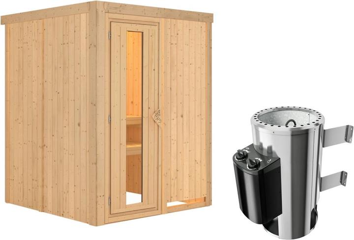 Immagine prodotto Karibu Minja senza bordo del tetto (Controllo interno Plug & Play 3,6 KW)