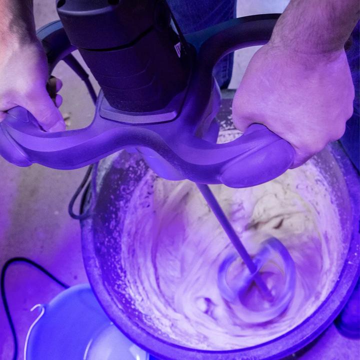 Produktbild Stahlwerk Mörtelrührer 1.000 W Rührwerk 550 U/min Zusatz-Quirl Rechts- Linkslauf Drehzahlregelung