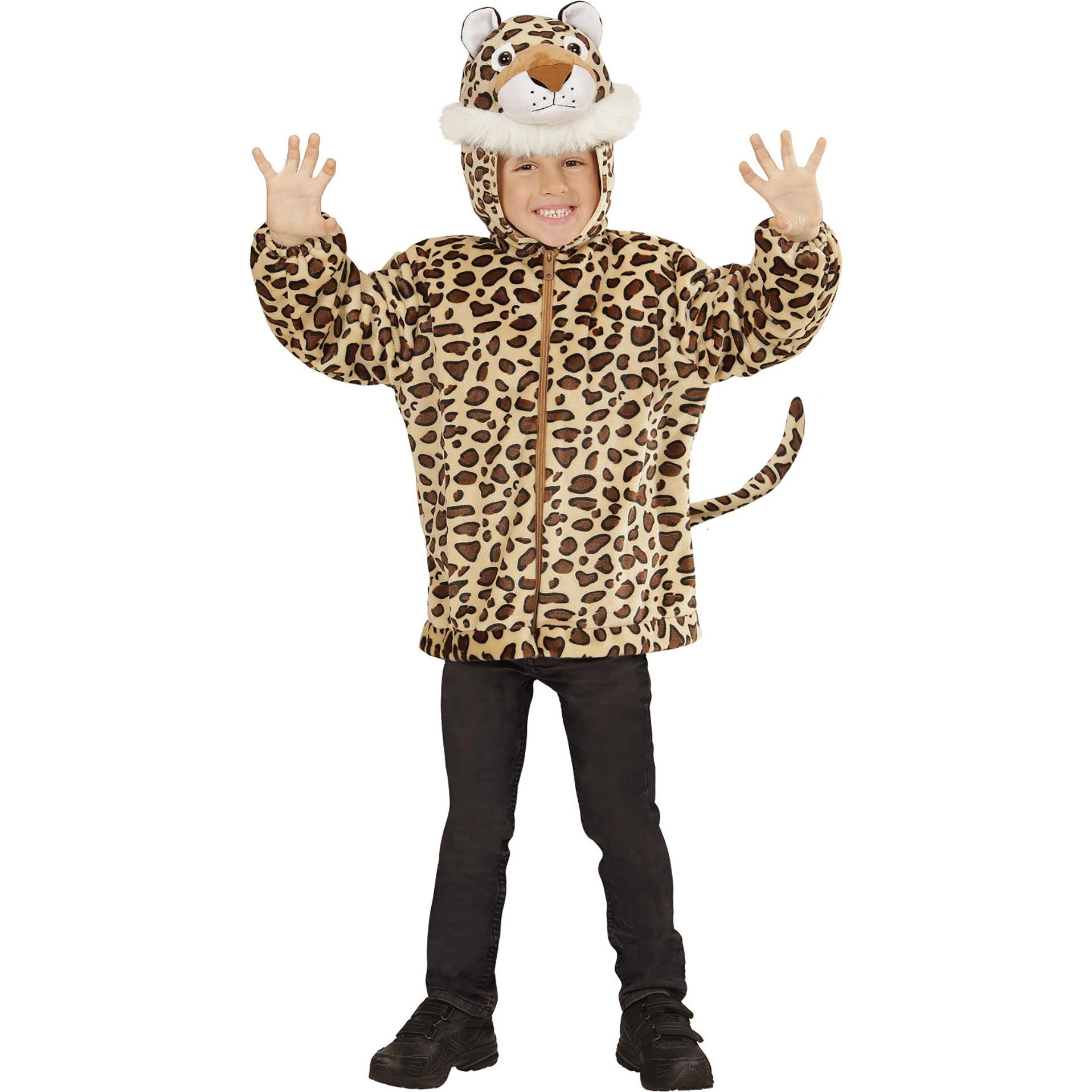 Widmann LEOPARD SOFT PLÜSCHKOSTÜM (Jacke mit Kapuze), 98 cm / 1-2 Years (1, 2)