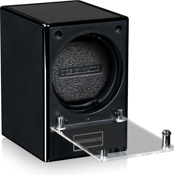 Actual product image Designhütte Watch winder Piccolo 2.0 (without power supply unit) - Carbon lacquer