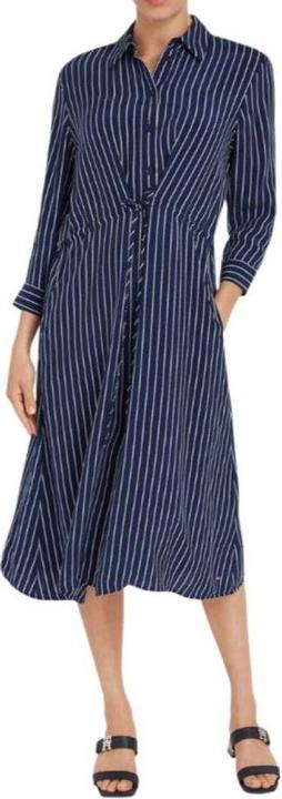 Immagine prodotto Tommy Hilfiger Abito camicia midi in corda di cupro (32)