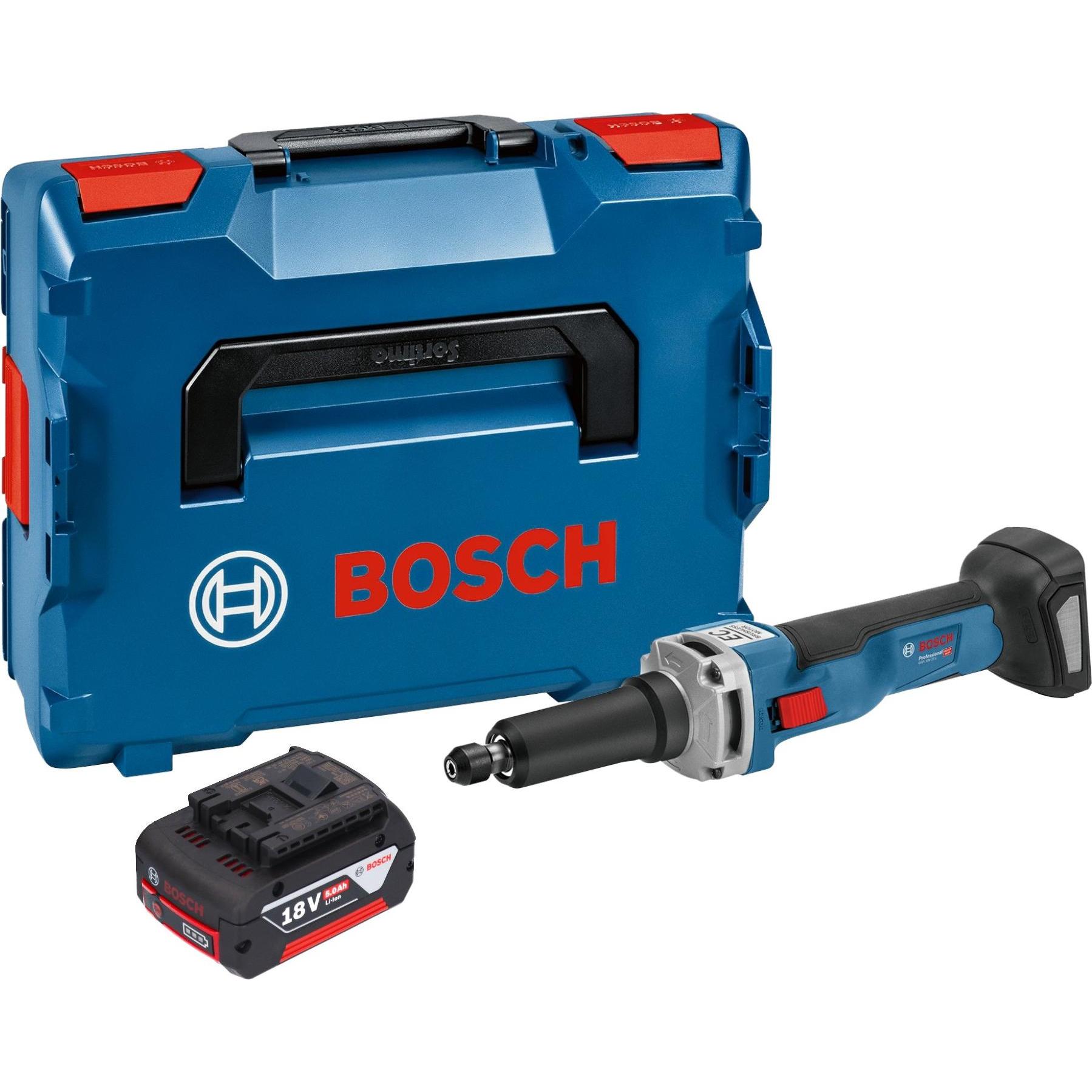 Bosch Professional, Schleifmaschine + Poliermaschine, Bosch GGS 18V-23 LC Professional Akku Geradschleifer 18 V Brushles...