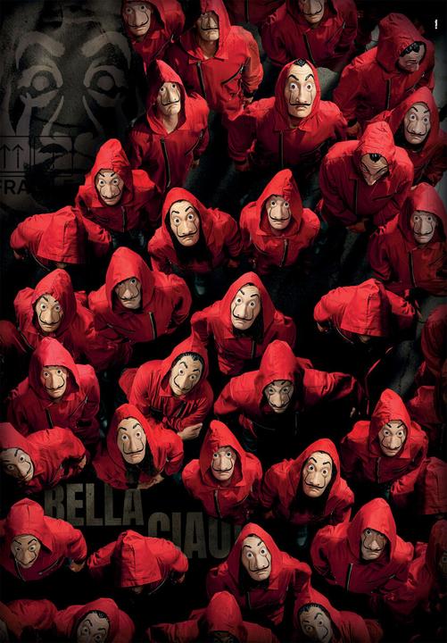 Actual product image Clementoni Puzzle 1000 pcs - La Casa De Papel (39654) (1000 pieces)