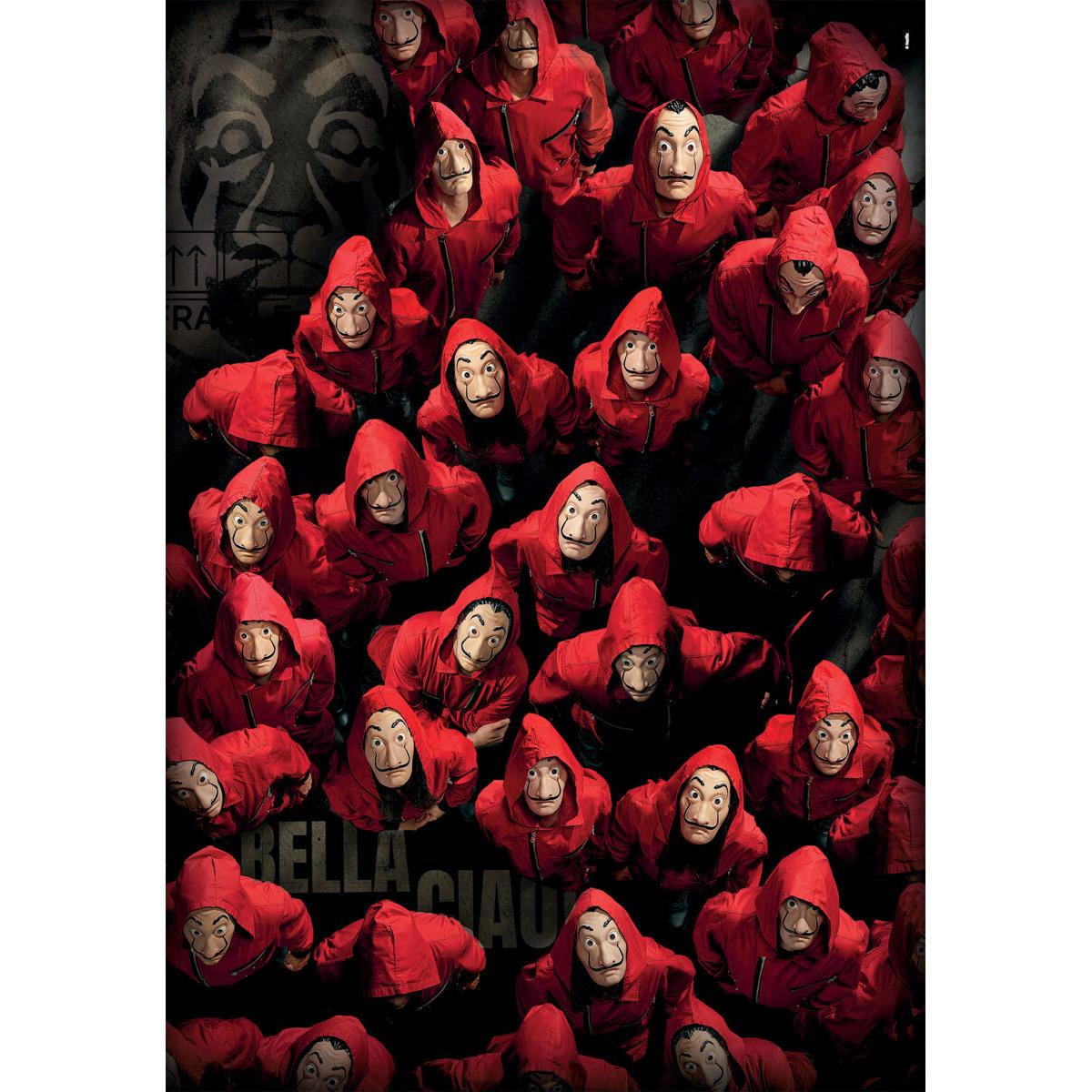 Thumbnail - Clementoni Puzzle 1000 pcs - La Casa De Papel (39654) (1000 Teile)
