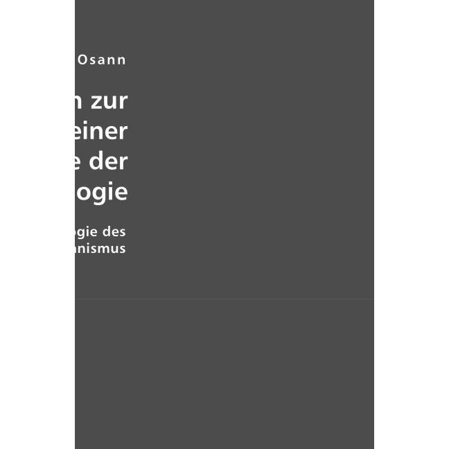 Ideen zur Bearbeitung einer Geschichte der Physiologie, Fachbücher von Emil Osann