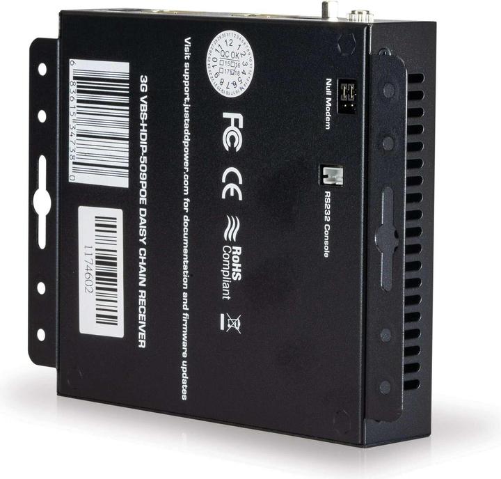 Produktbild Just Add Power IP Receiver VBS-HDIP-509POE HDMI, PoE, Daisy-Chain, 4K