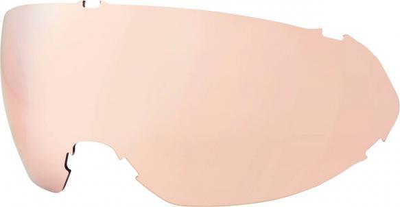 ALPINA SPORTS Visière de rechange pour casque de ski Alto QV (couleur : 906 argent, pour 59-63 cm) (Lunettes de ski verre de rechange)