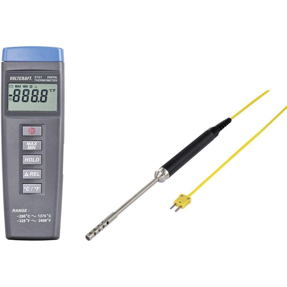 Voltcraft, Detektor, Digital-Thermometer + Luftfühler