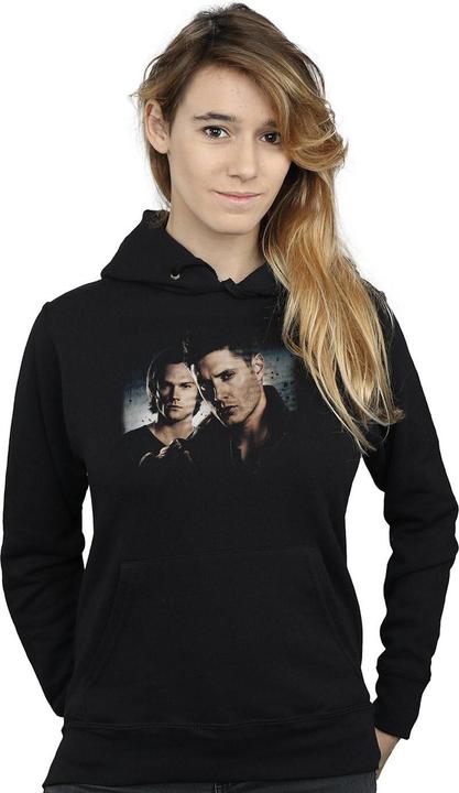 Actual product image Supernatural Womens/Ladies Sam And Dean Poster Hoodie (XXL)