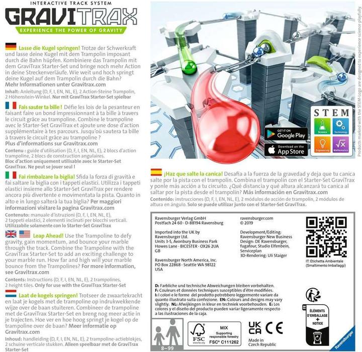 Produktbild Ravensburger GraviTrax Erweiterungsset - Trampolin