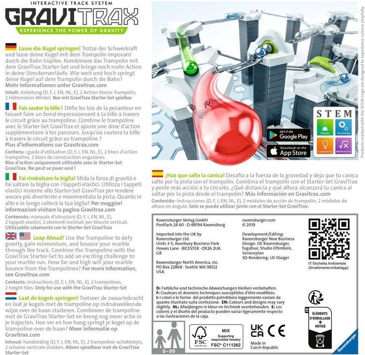 Image du produit Ravensburger GraviTrax Trampoline GraviTrax