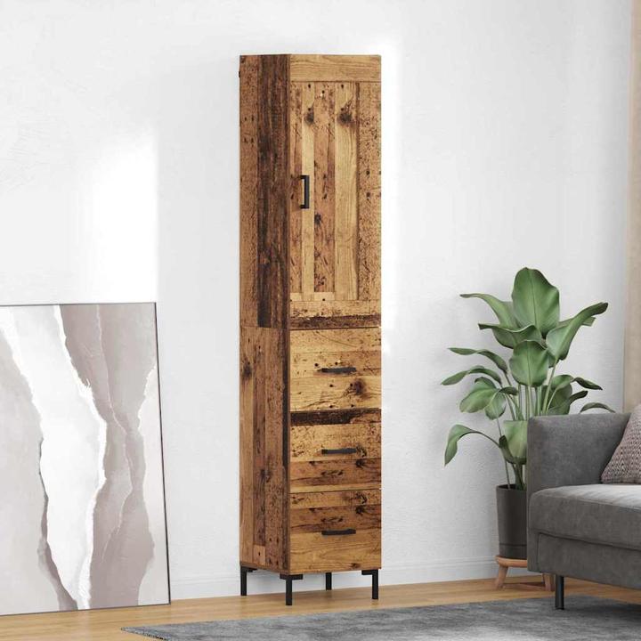Image du produit vidaXL Highboard Aufbewahrung (34.50 x 34 x 180 cm)